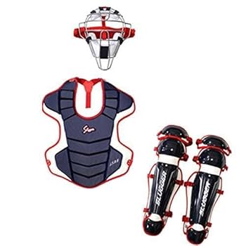 Amazon | 久保田スラッガー 防具 軟式用 キャッチャー防具 3点